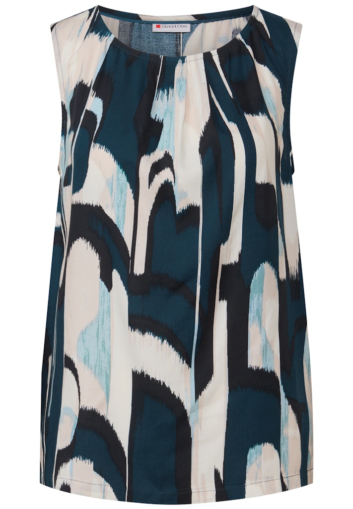 Street One Damen Blusen Tide Blue