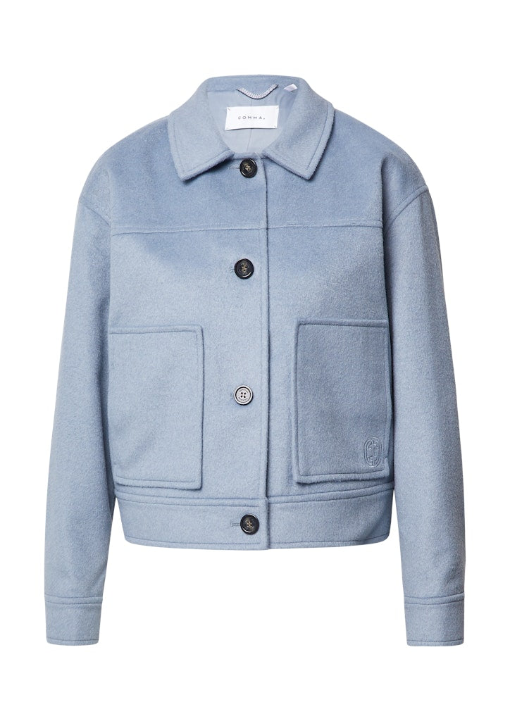 Comma Damen Jacken Grey/Black