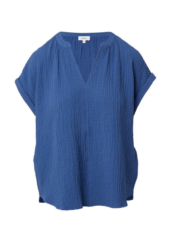 S. Oliver red Damen Blusen Blue