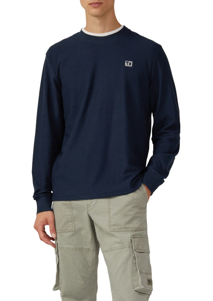 S. Oliver red Herren Sweatshirts Blue