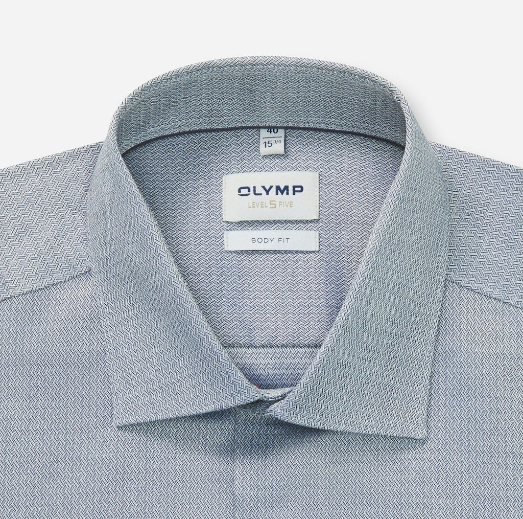 Olymp Herren Hemden lang Marine