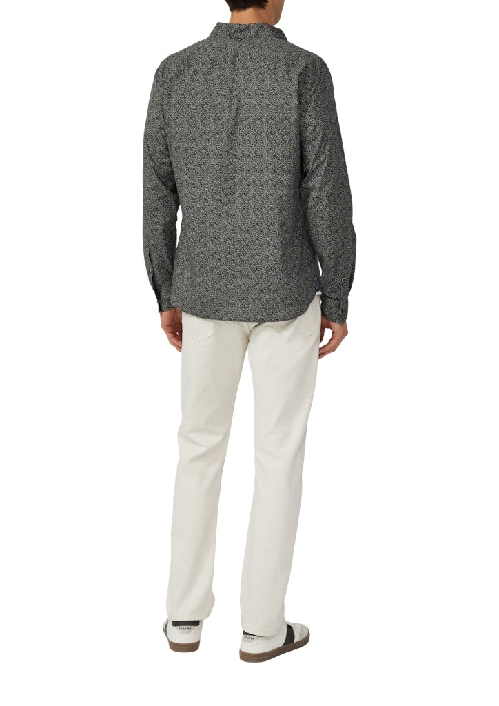 S. Oliver red Herren Hemden lang Green