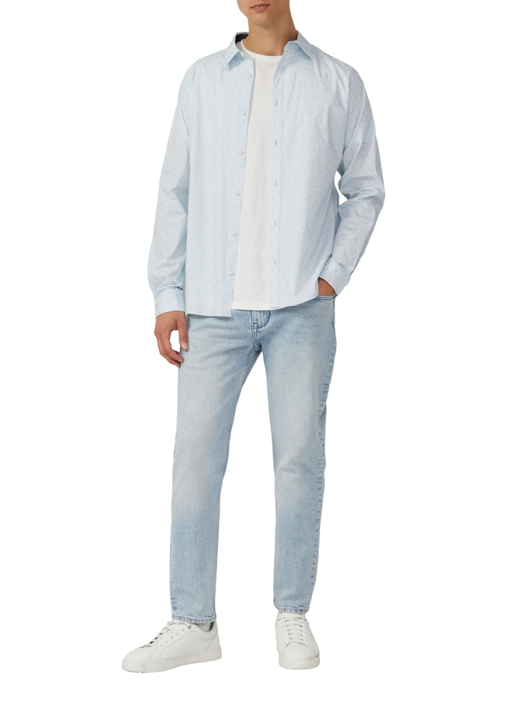 S. Oliver red Herren Hemden lang Blue