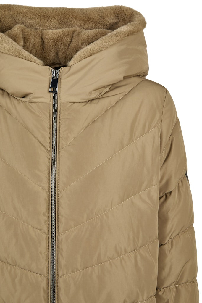 Lebek Damen Mantel Moss