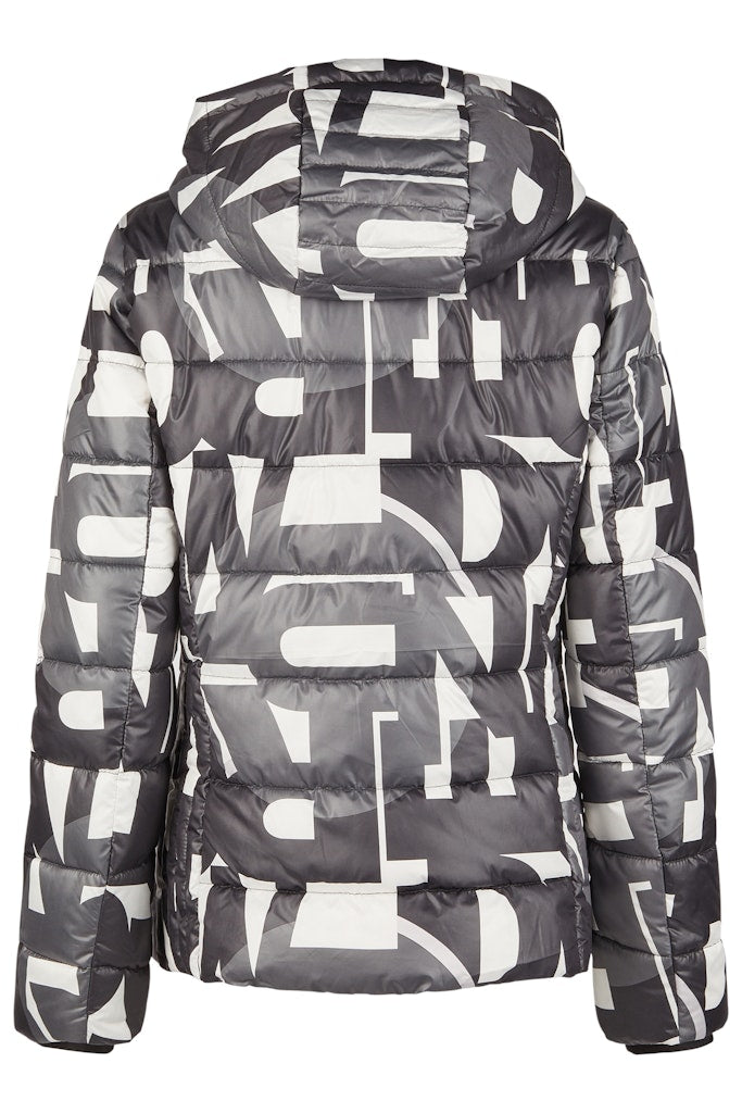 Lebek Damen Jacken Black/Ecru/Grap