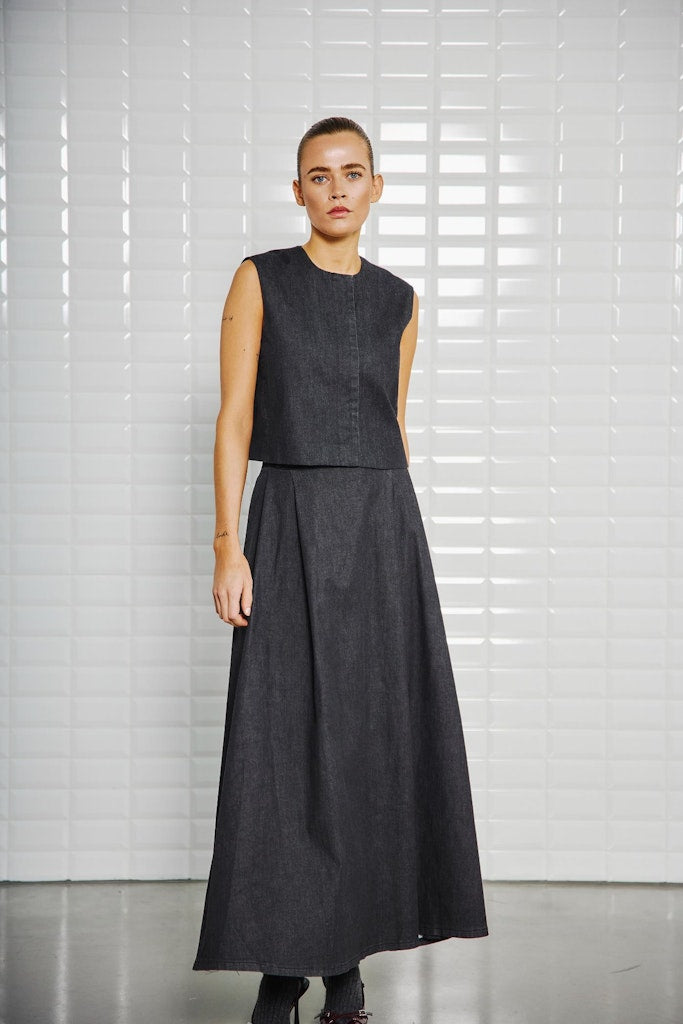 Withblack Damen Tops Blackwash