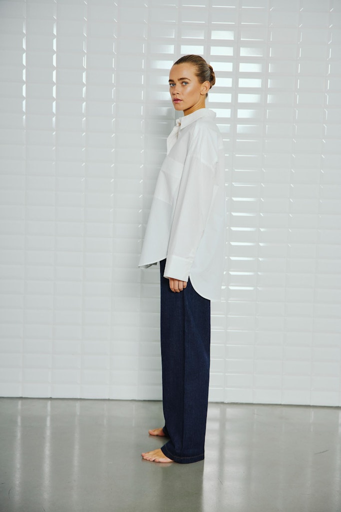 Withblack Damen Tops White