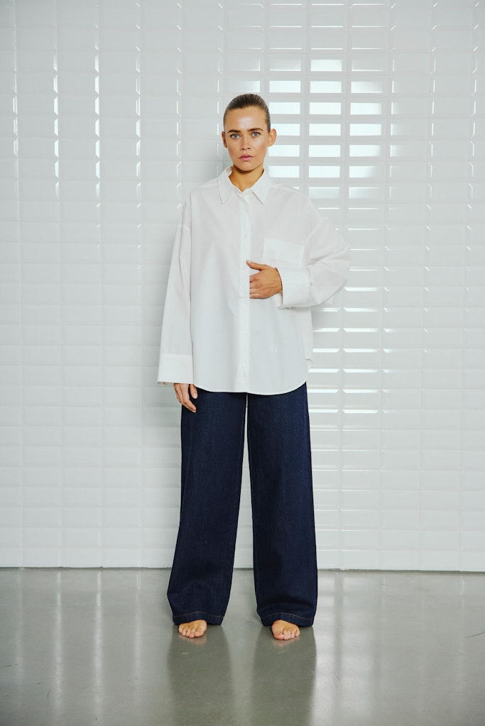 Withblack Damen Tops White