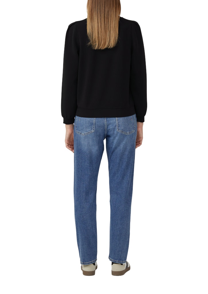 S. Oliver red Damen Sweatshirts Grey/Black