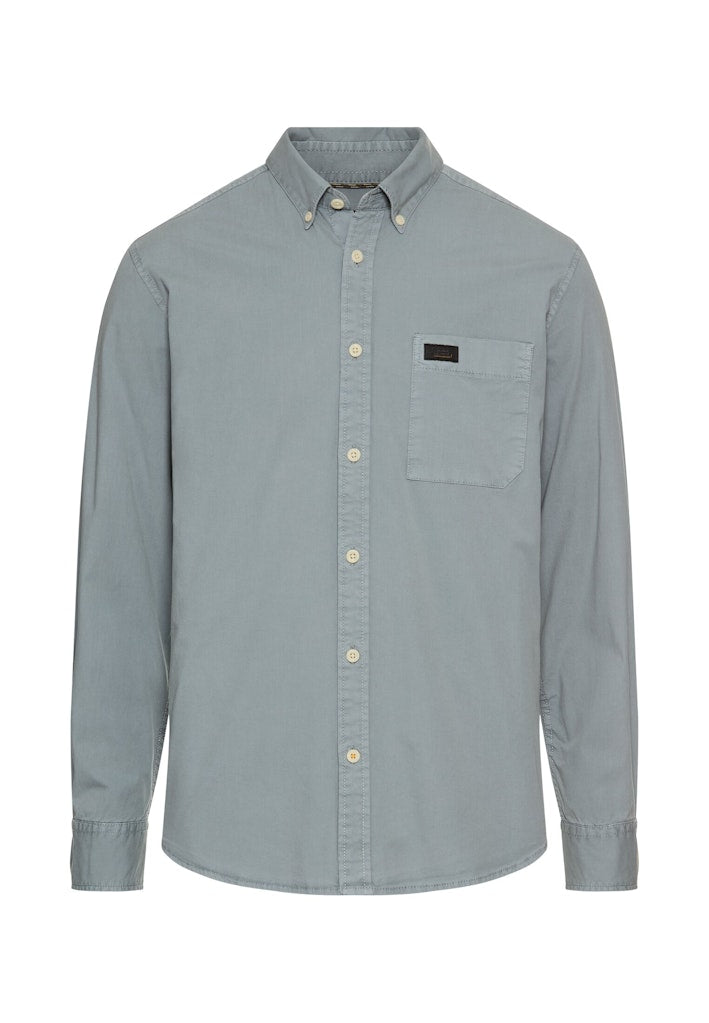 Camel active Herren Hemden Stone Blue