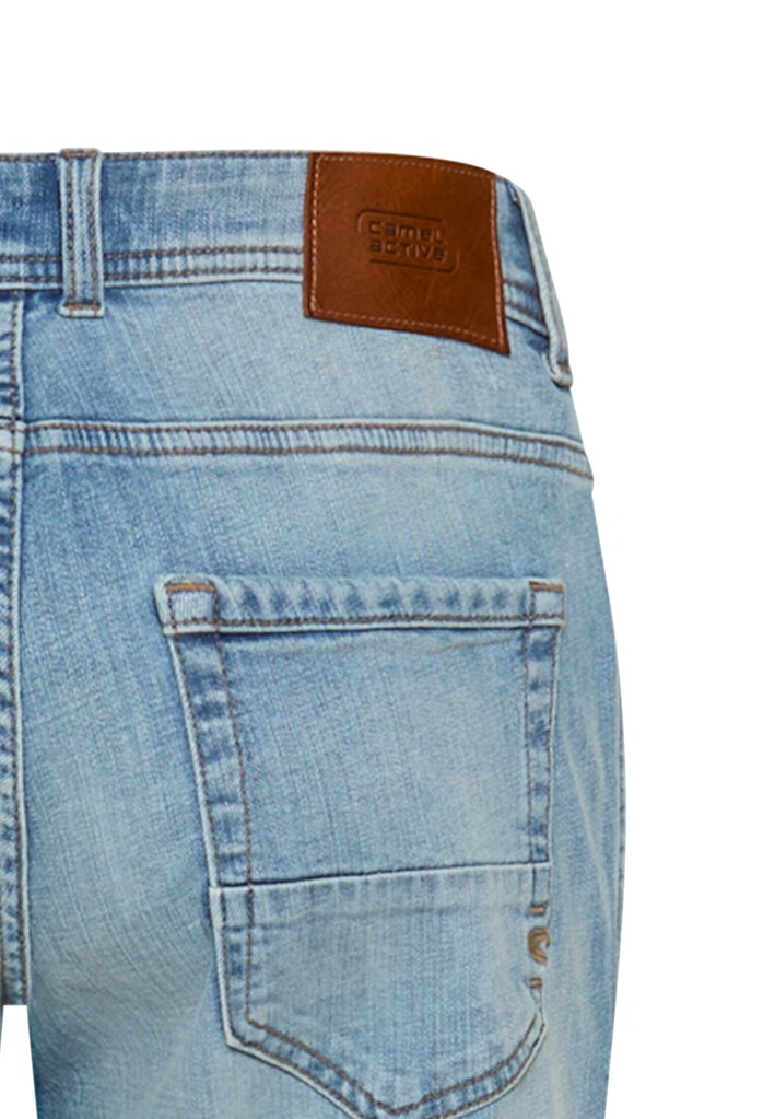 Camel active Herren Jeans Bleach Blue