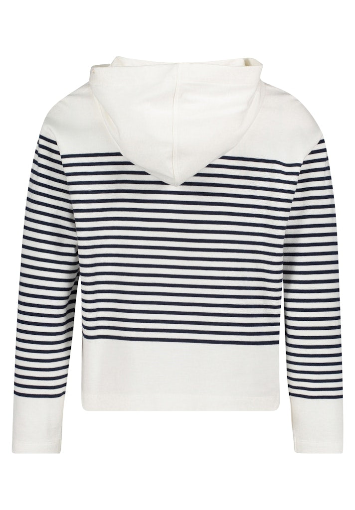 Betty & Co Damen Sweatshirts Cream/Dark Blue