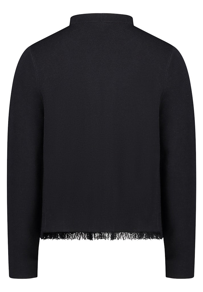 Cartoon Damen Strickjacken Black