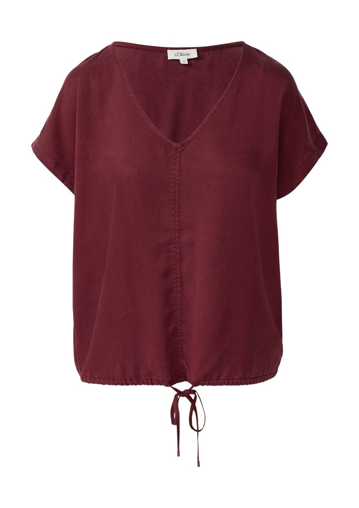 S. Oliver red Damen Blusen Red