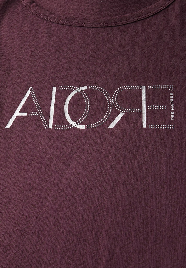 Cecil Damen T-Shirts Mulberry