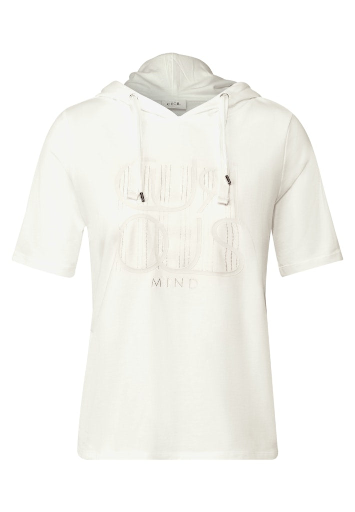 Cecil Damen T-Shirts Vanilla W