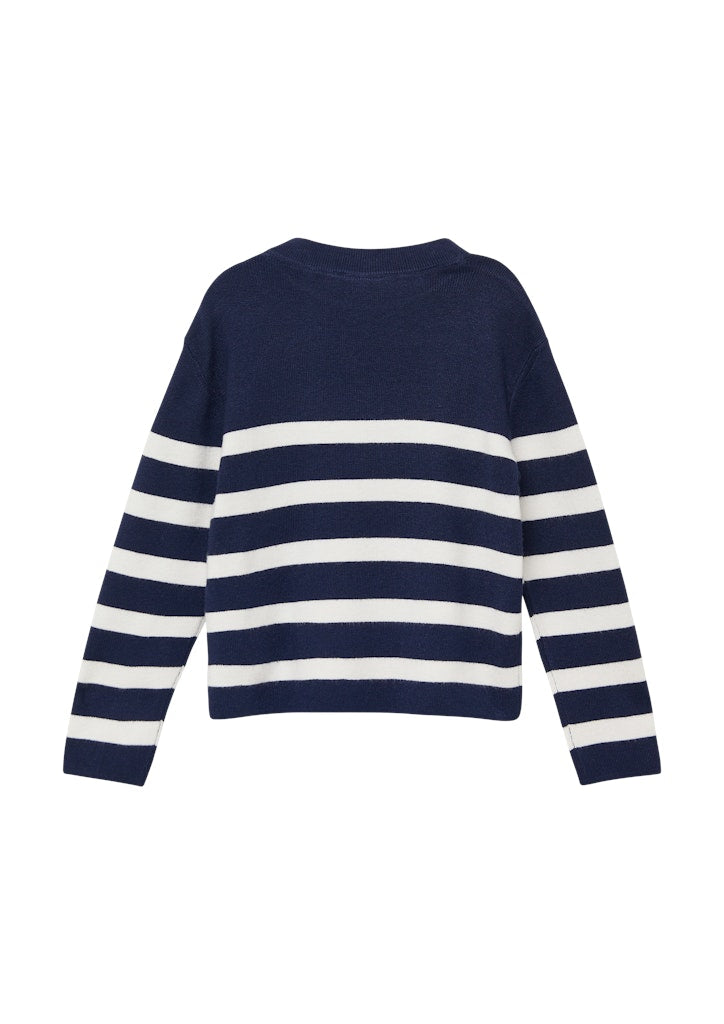S. Oliver Mädchen Pullover & Strickjacken Blue