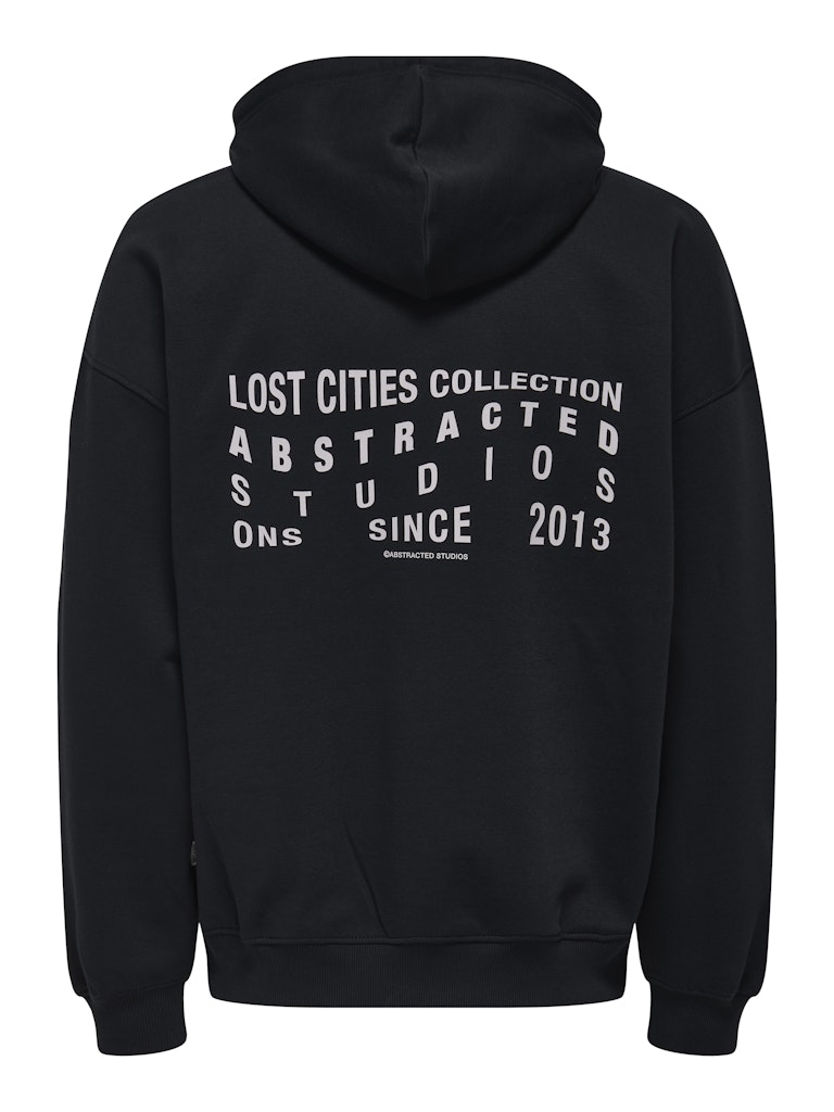 Only & Sons Herren Sweatshirts Black/Lost Citi
