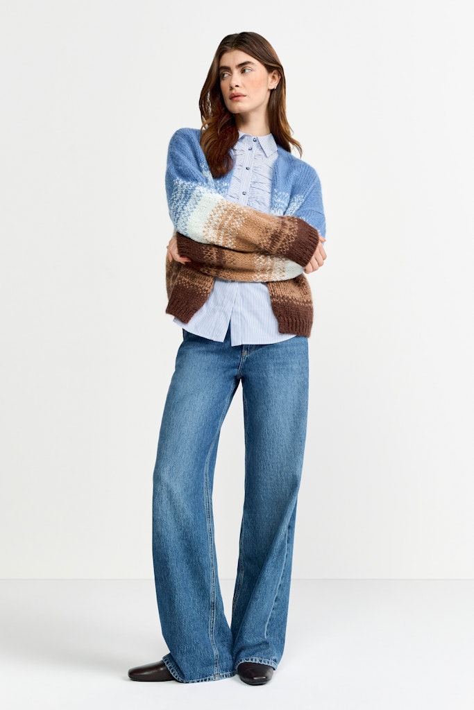 Rich & Royal Damen Pullover Dusty Blue