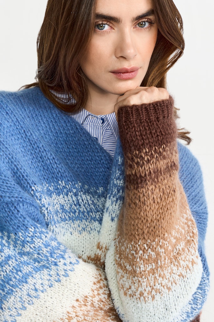 Rich & Royal Damen Pullover Dusty Blue