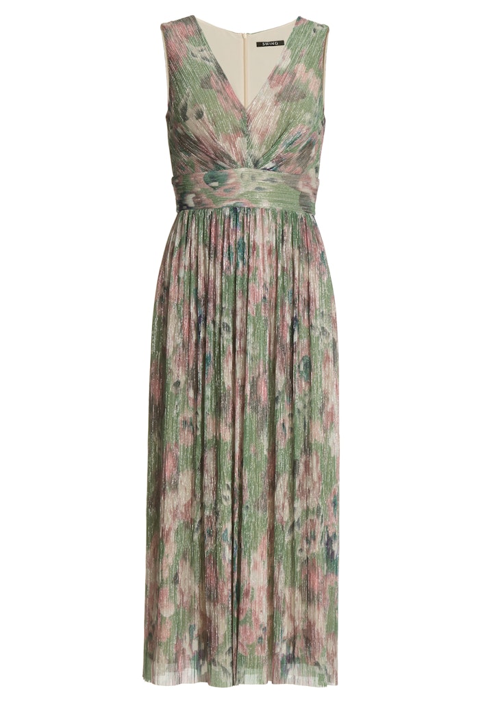 Swing Damen Kleider Matcha Gre