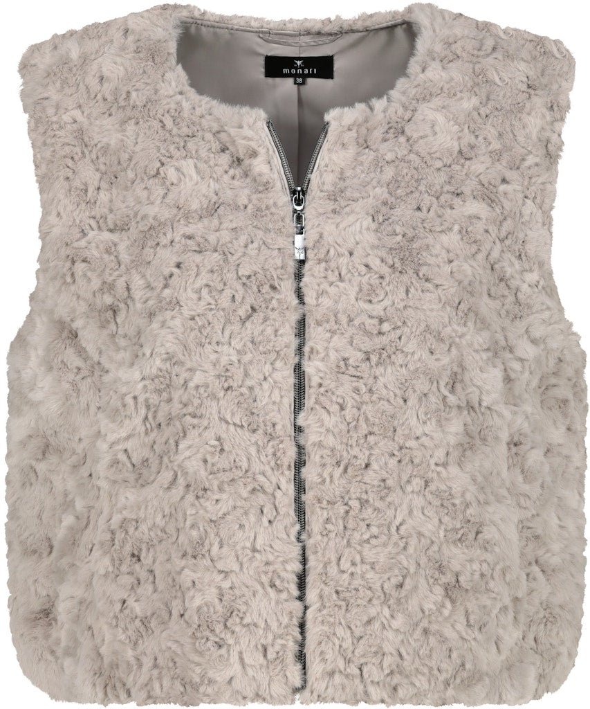 Monari Damen Outdoorwesten Greige