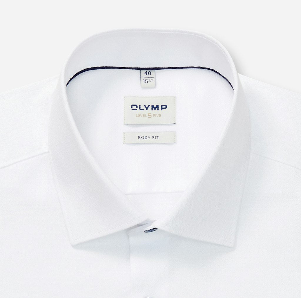 Olymp Herren Hemden lang Weiss