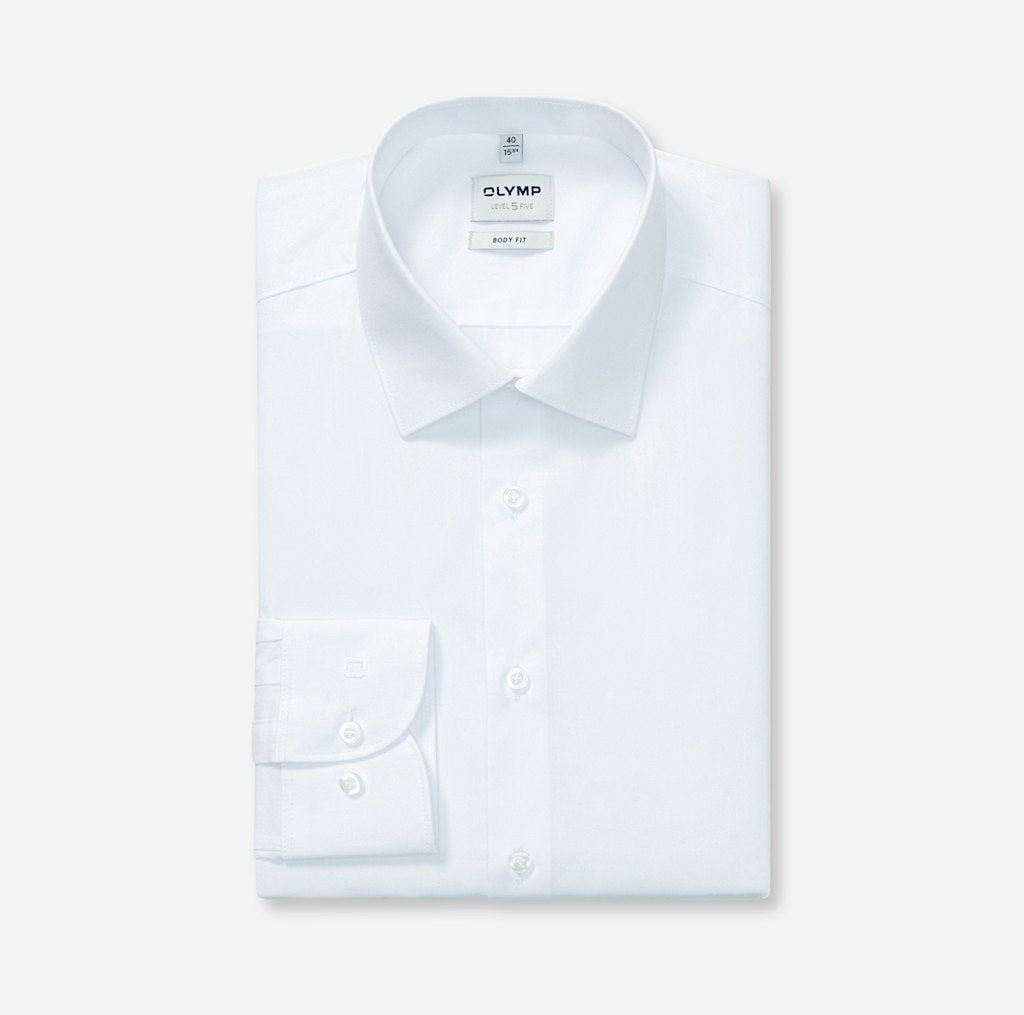 Olymp Herren Hemden lang Weiss