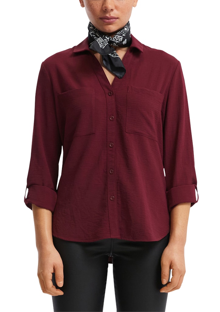 QS by S.Oliver Damen Blusen Red