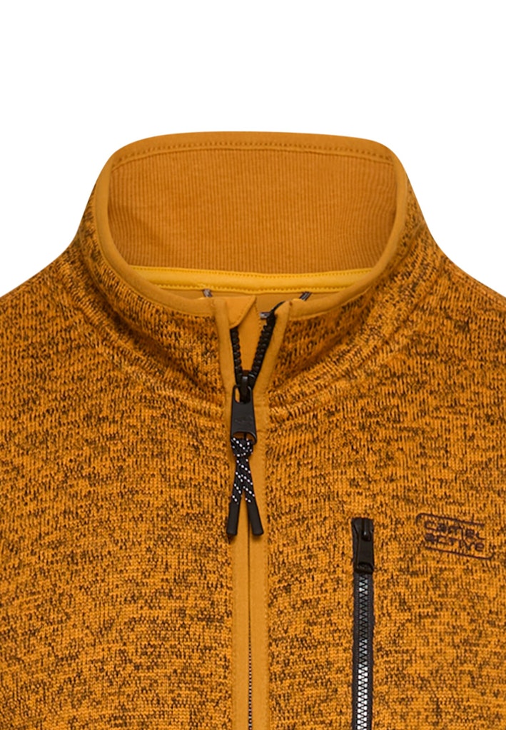 Camel active Herren Strickjacken Burned Yello