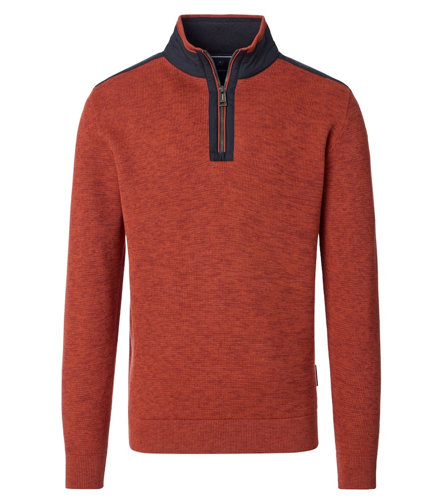Casa Moda Herren Pullover Orange