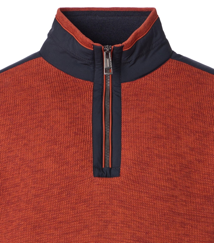 Casa Moda Herren Pullover Orange