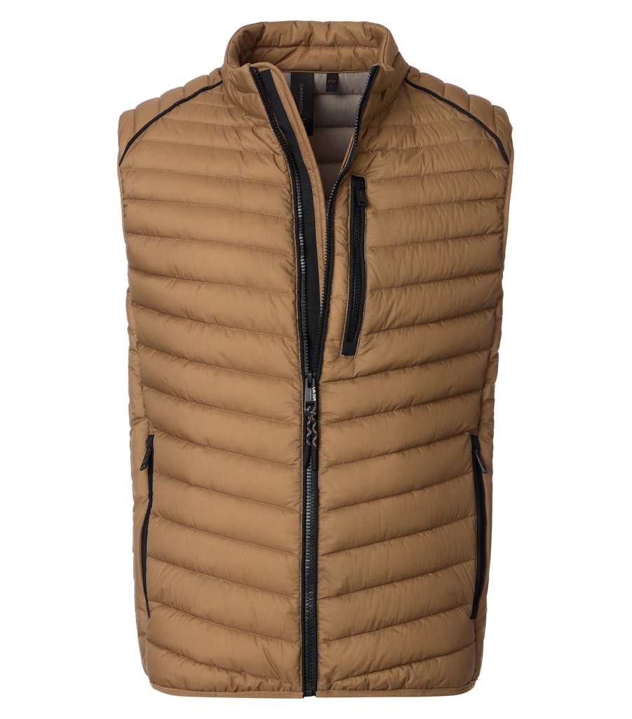 Casa Moda Herren Westen Braun