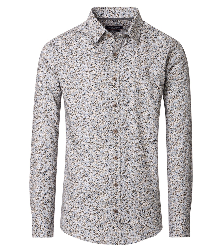 Casa Moda Herren Hemden Silber