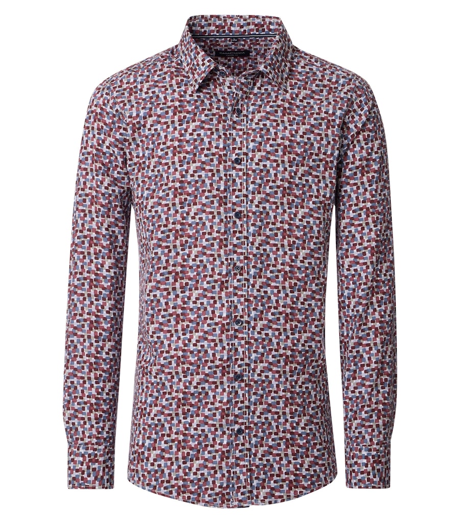Casa Moda Herren Hemden Rot
