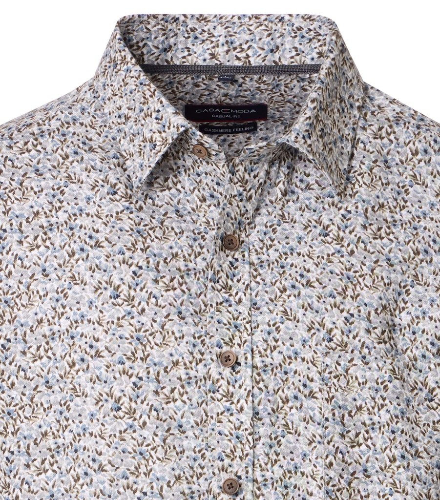 Casa Moda Herren Hemden Silber