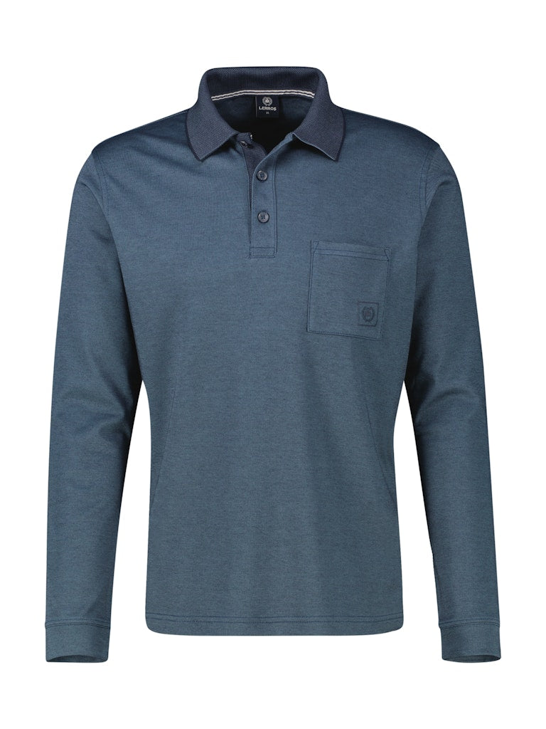 Lerros Herren Polo-Shirts Classic Navy