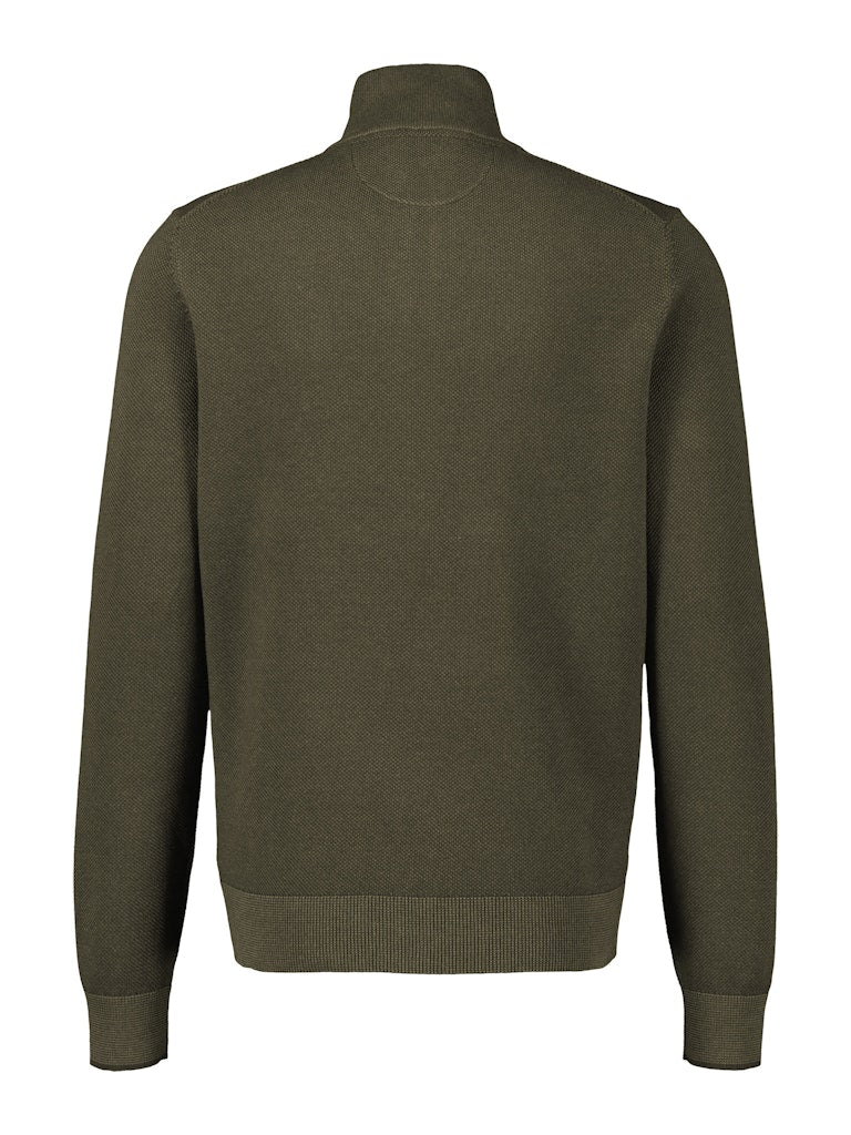 Lerros Herren Strickjacken Nordic Olive