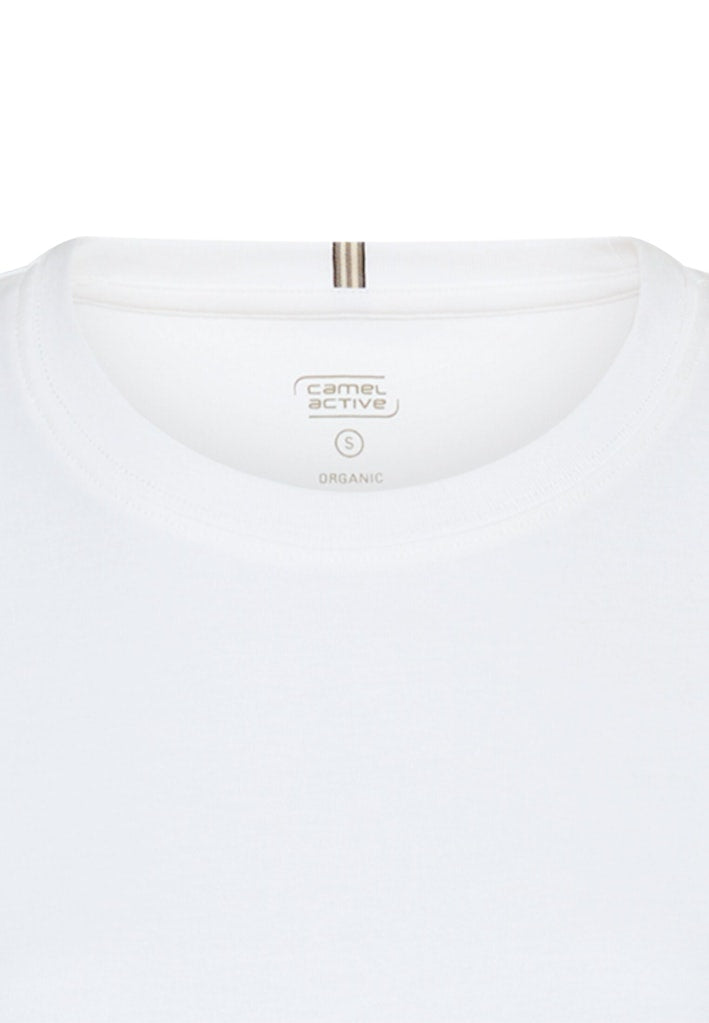 Camel active Damen T-Shirts Milk White