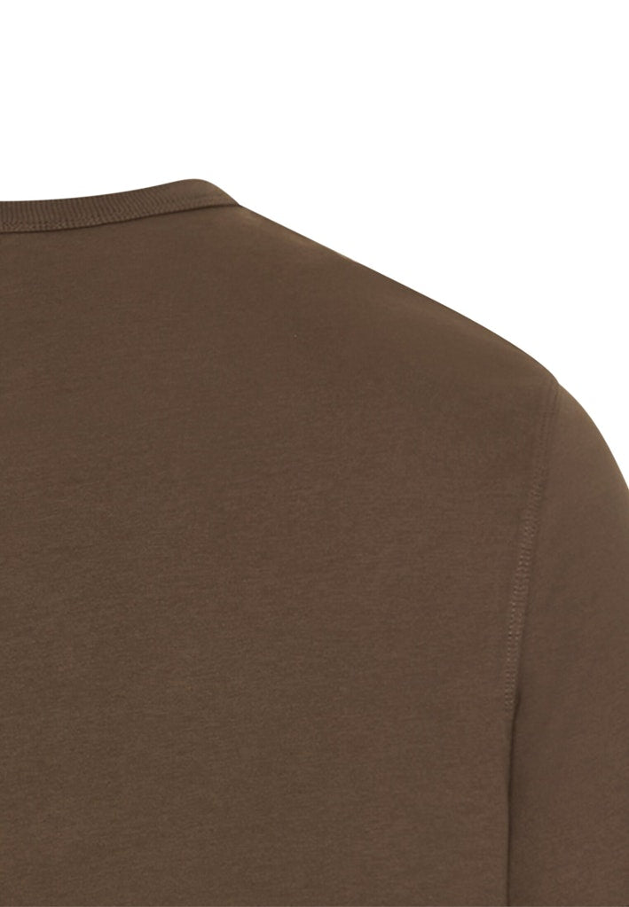 Camel active Herren T-Shirts kurz Dark Brown