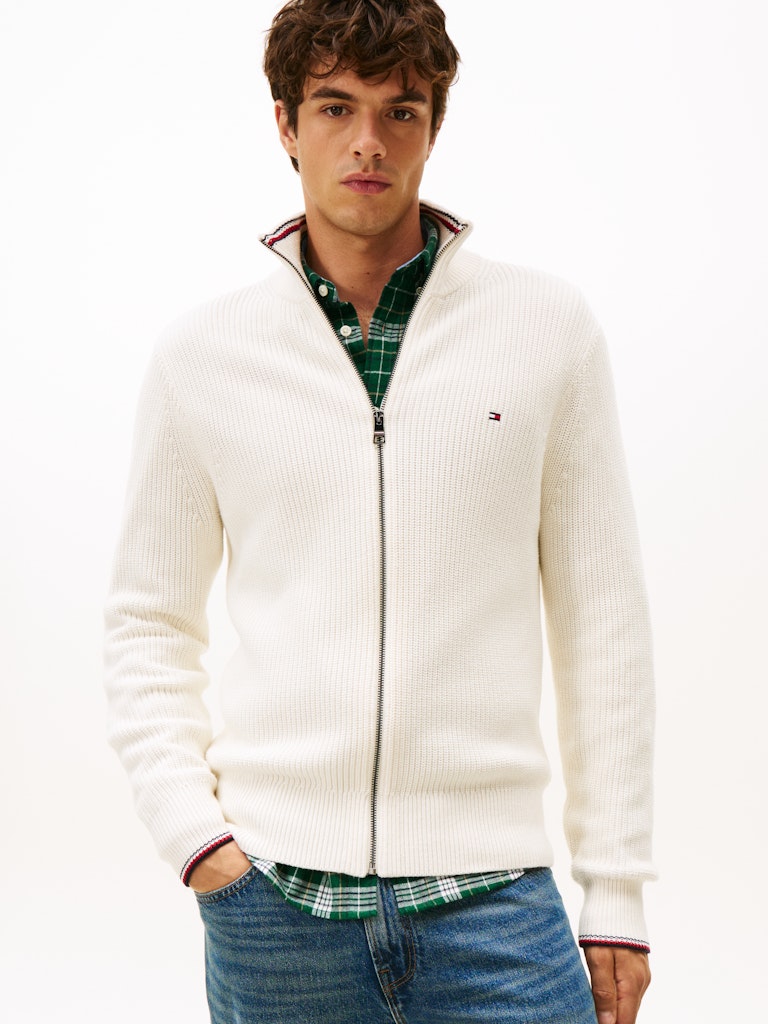 Tommy Hilfiger Herren Strickjacken Z Yellow