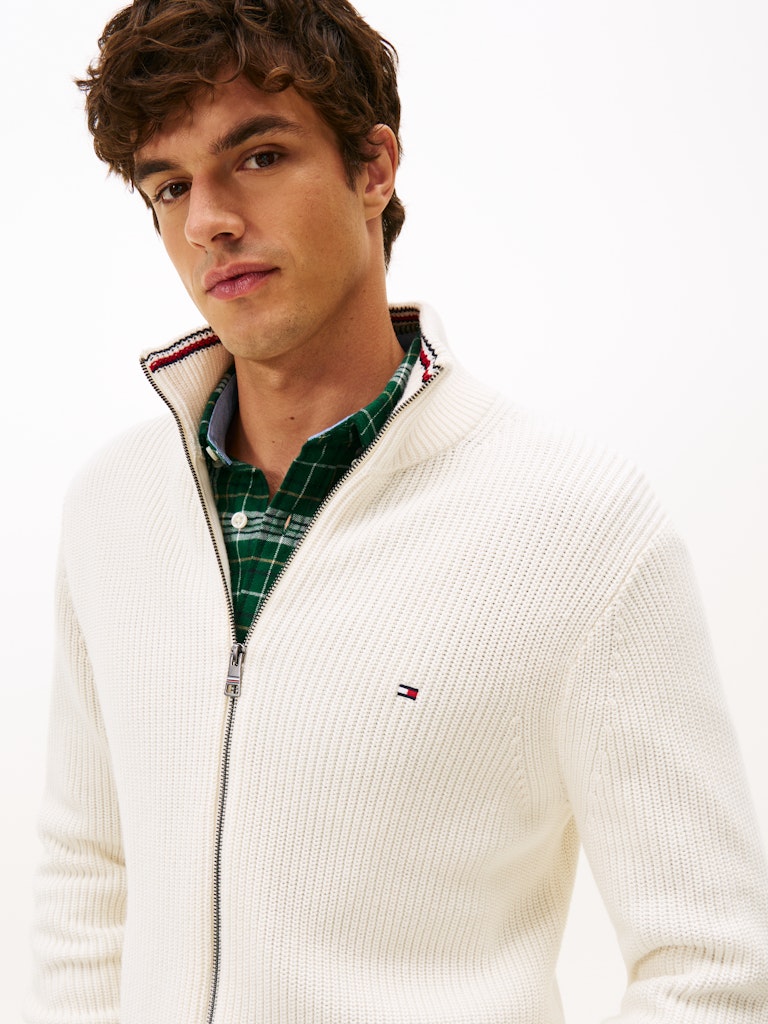 Tommy Hilfiger Herren Strickjacken Z Yellow