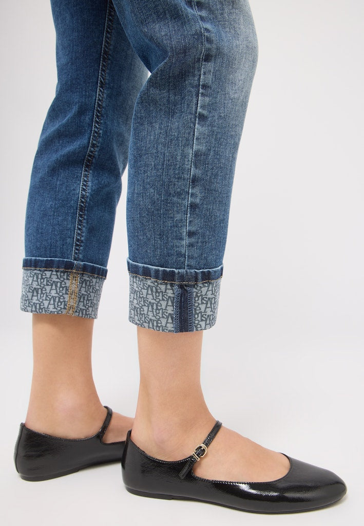 Angels Damen Jeans Mid Blue U