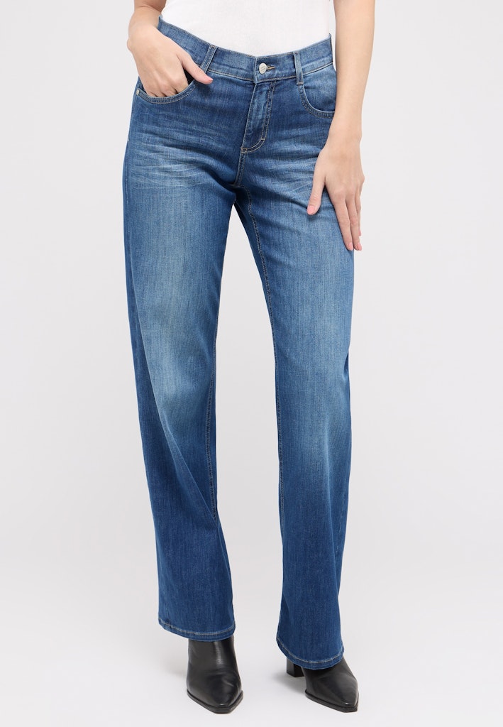 Angels Damen Jeans Mid Blue U
