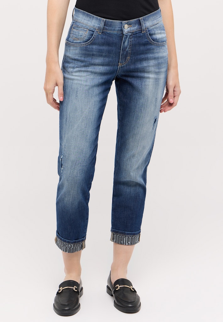 Angels Damen Jeans Mid Blue U
