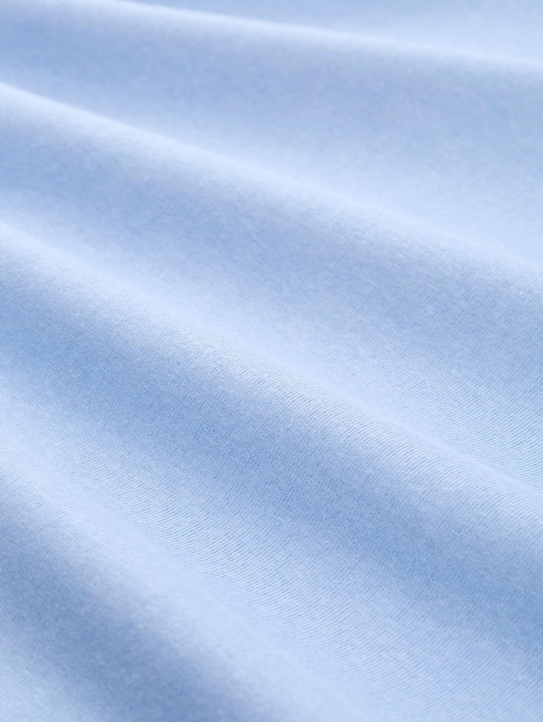 Tom Tailor Damen T-Shirts Light Fjord Blu