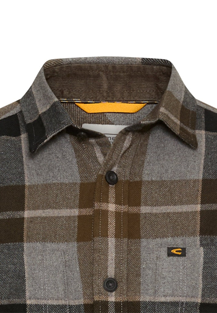 Camel active Herren Hemden Asphalt