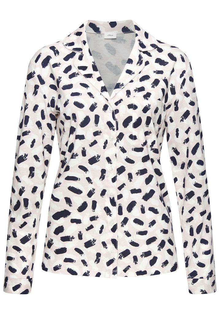 Lascana Schlafanzug Stripes Aop