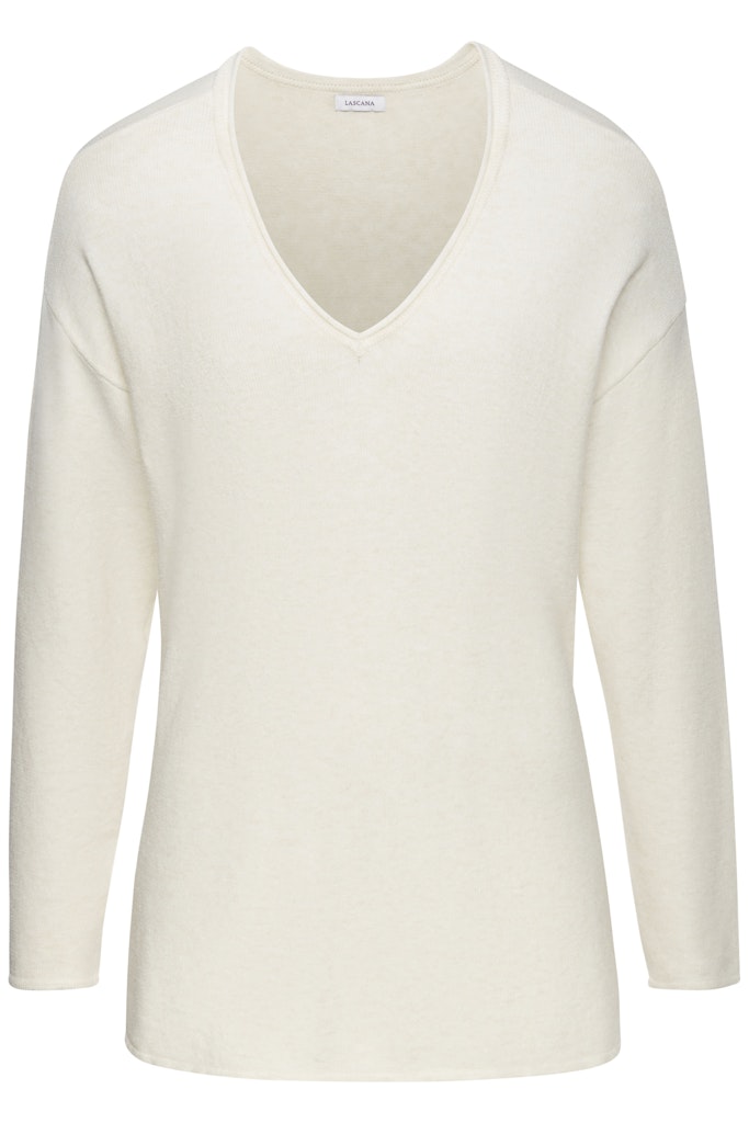 Lascana Schlafanzug Creme Melang