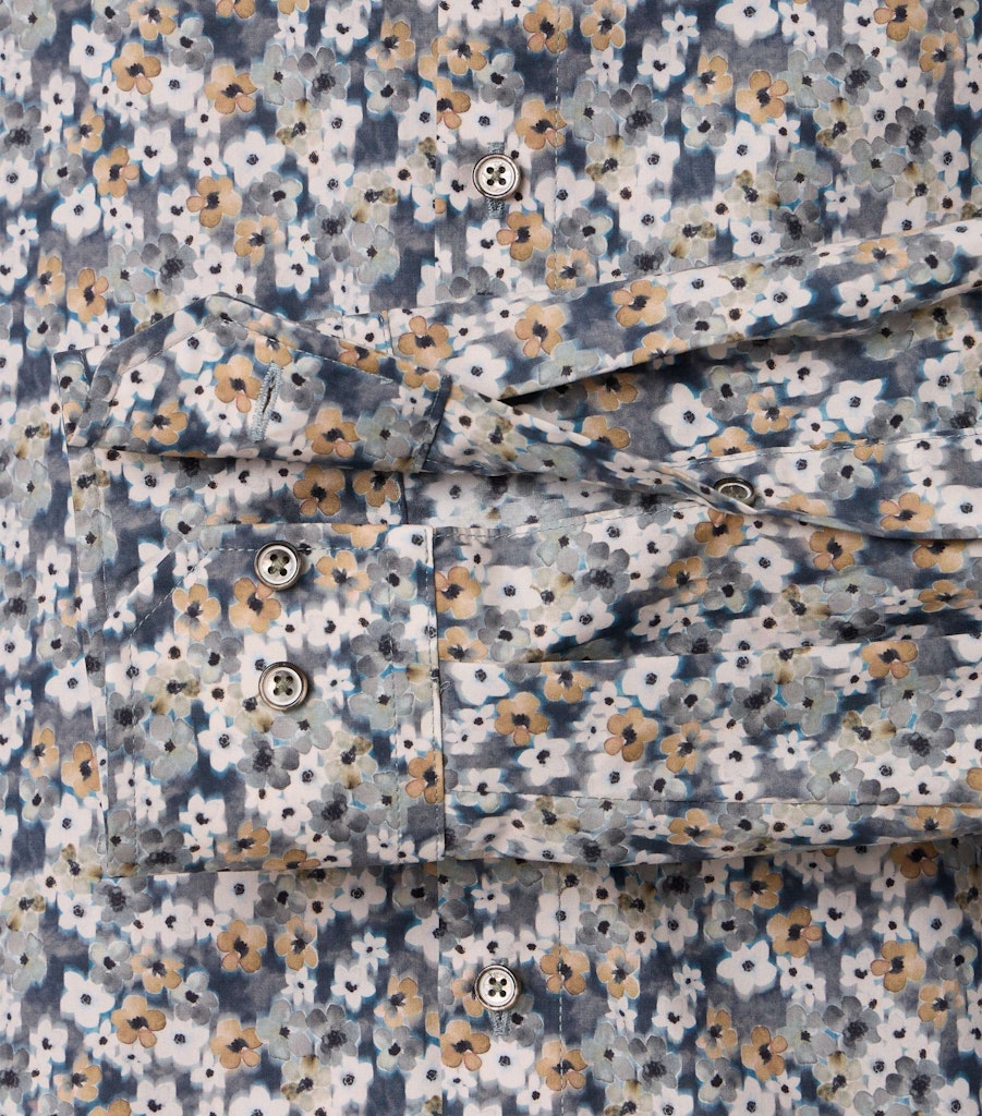 Venti Herren Hemden lang Silber